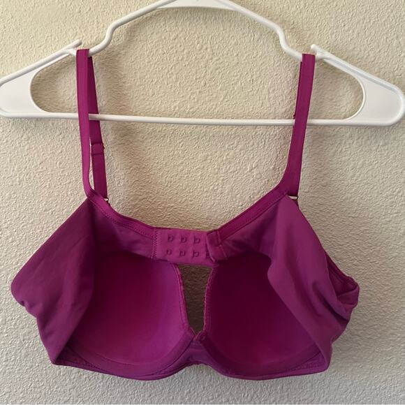 Soma 012305 Embraceable Perfect Coverage Lace Bra in Fuchsia 36B - Picture 3 of 6